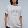 scalperscompany Camiseta Print Frontal Texto-Hombre Camisetas