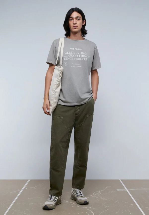 scalperscompany Camiseta Print Frontal Texto-Hombre Camisetas