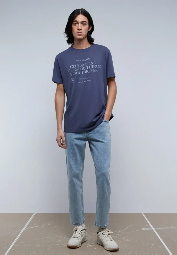 scalperscompany Camiseta Print Frontal Texto-Hombre Camisetas