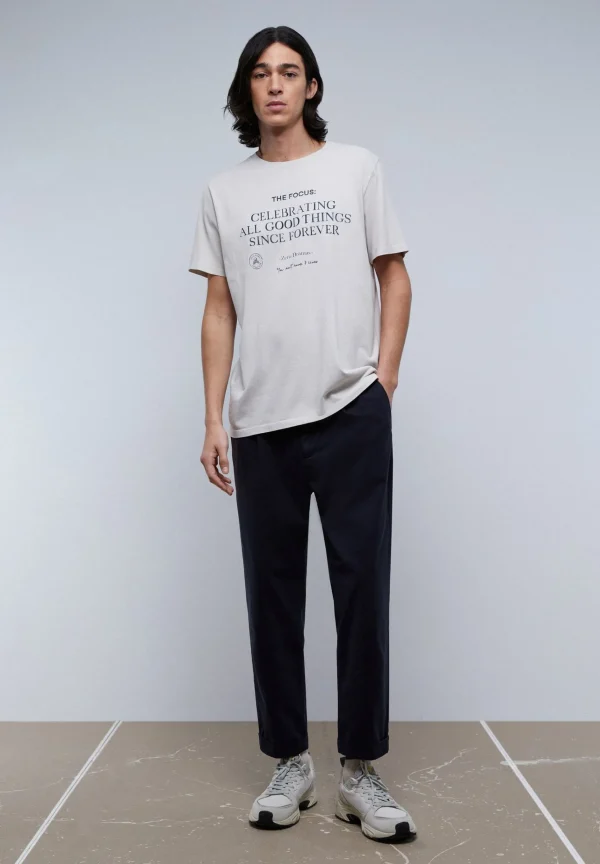 scalperscompany Camiseta Print Frontal Texto-Hombre Camisetas