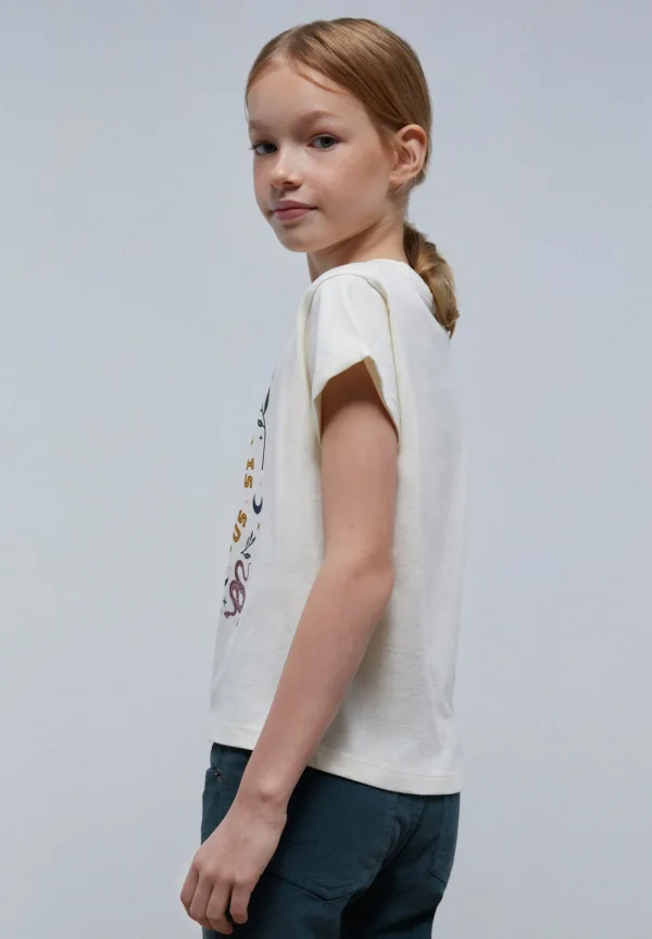 scalperscompany Camiseta Print Lavada-Niños Camisetas