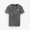 scalperscompany Camiseta Print Logo-Hombre Big And Tall