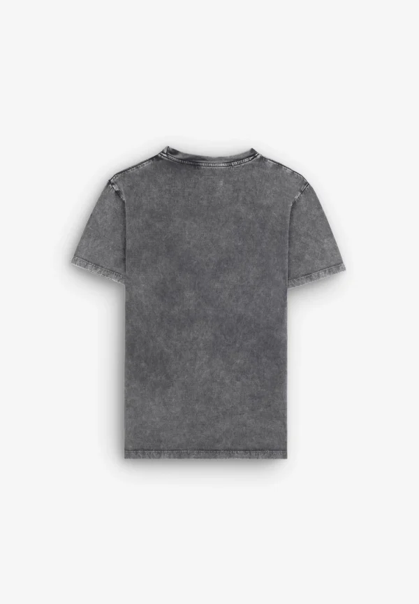 scalperscompany Camiseta Print Logo-Hombre Big And Tall