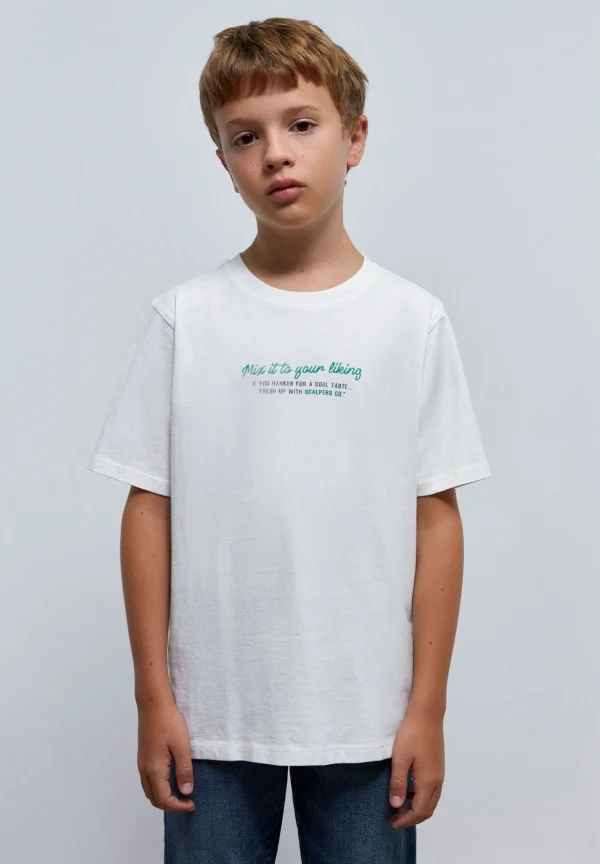 scalperscompany Camiseta Print Trasero-Niños Mini Me