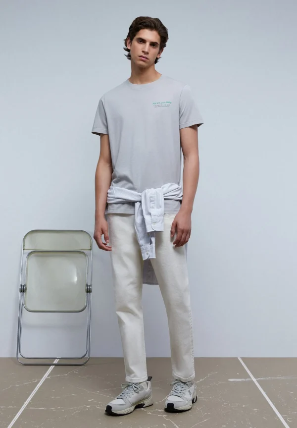 scalperscompany Camiseta Print Trasero-Hombre Camisetas