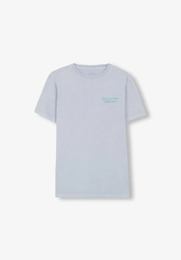 scalperscompany Camiseta Print Trasero-Hombre Camisetas