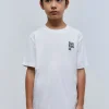 scalperscompany Camiseta Print Trasero Minimalista-Niños Camisetas