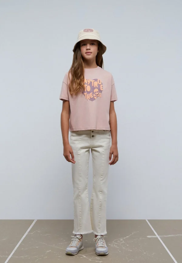scalperscompany Camiseta Puff Print Frontal-Niños Camisetas