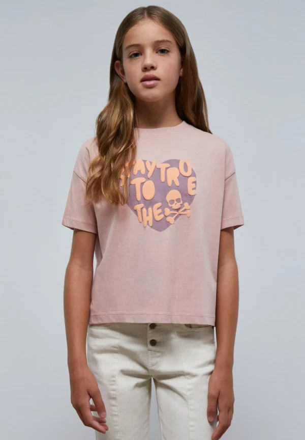 scalperscompany Camiseta Puff Print Frontal-Niños Camisetas