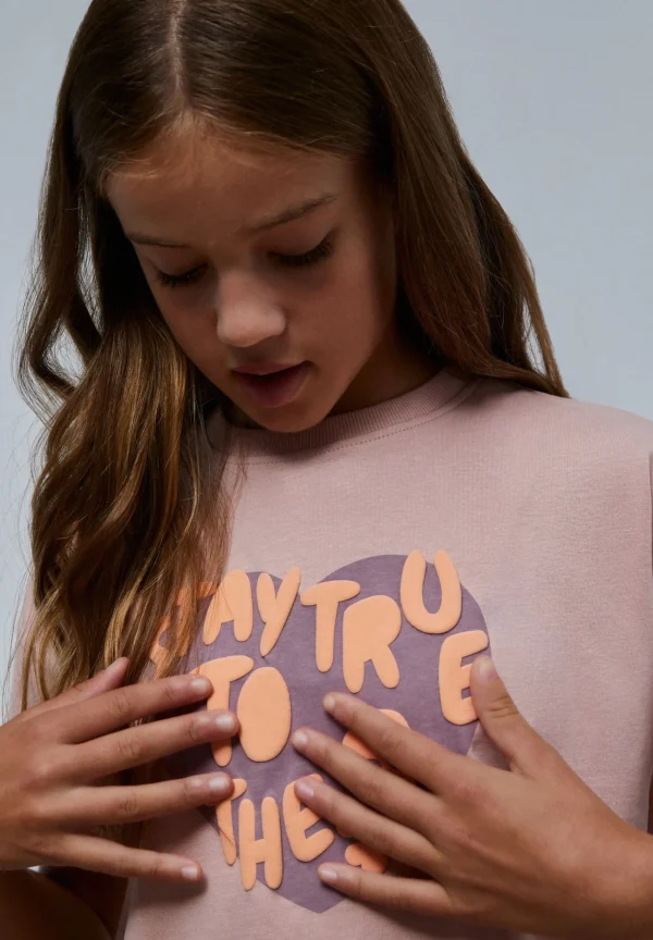 scalperscompany Camiseta Puff Print Frontal-Niños Camisetas