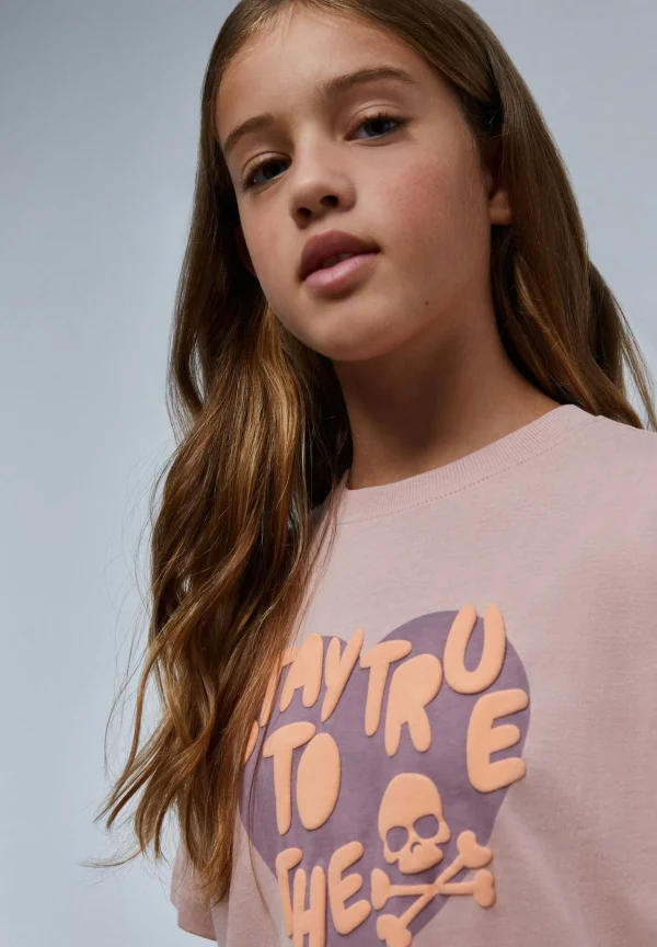 scalperscompany Camiseta Puff Print Frontal-Niños Camisetas