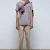 scalperscompany Camiseta Rayas Bolsillo-Hombre Camisetas
