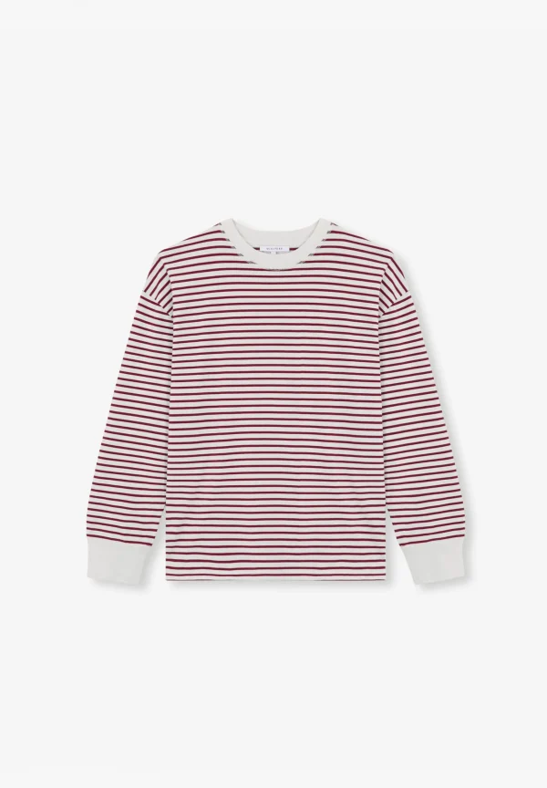 scalperscompany Camiseta Rayas Manga Larga-Mujer Camisetas Y Tops