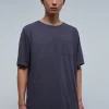 scalperscompany Camiseta Rustica Bolsillo-Hombre Camisetas