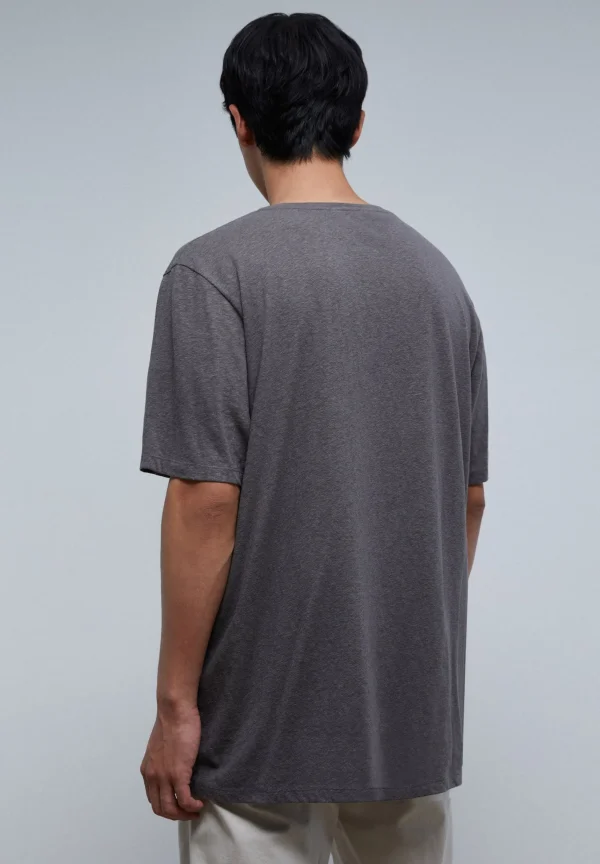 scalperscompany Camiseta Rustica Bolsillo-Hombre Camisetas