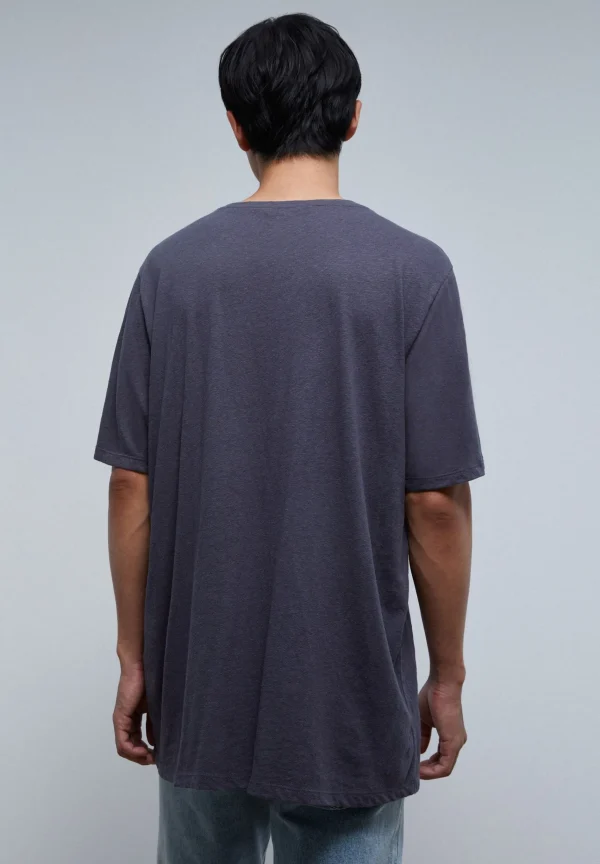 scalperscompany Camiseta Rustica Bolsillo-Hombre Camisetas