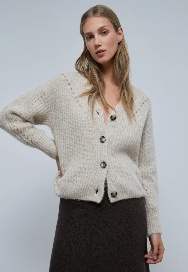 scalperscompany Cardigan Canale Detalles-Mujer Jerséis Y Cárdigans