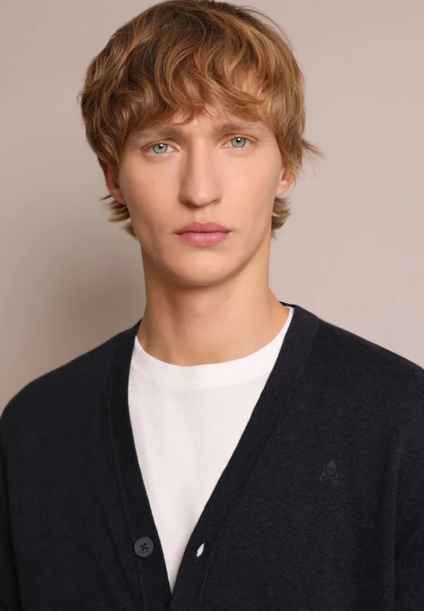 scalperscompany Cardigan Clasico-Hombre Jerséis Y Cárdigans
