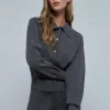 scalperscompany Cardigan Cuello Alto-Mujer Total Look
