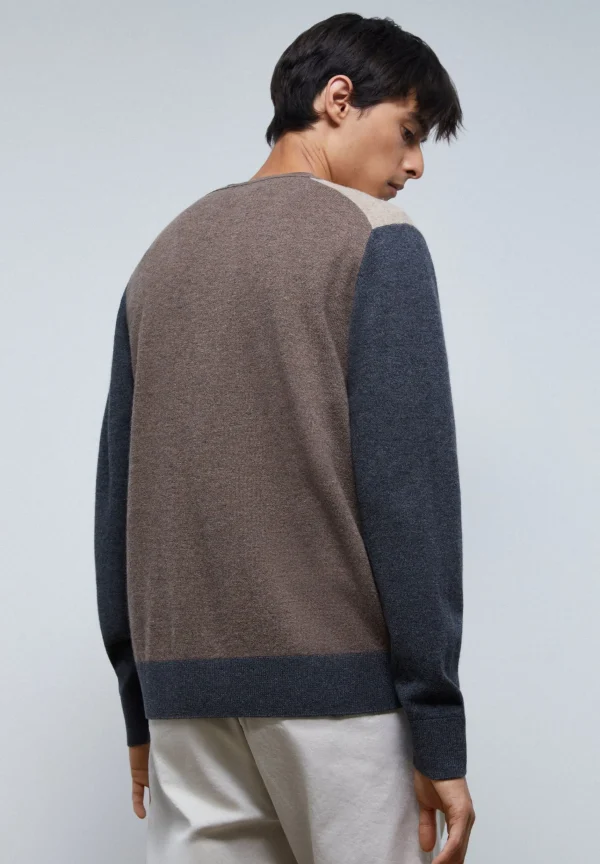scalperscompany Cardigan Premium Tricolor-Hombre Jerséis Y Cárdigans