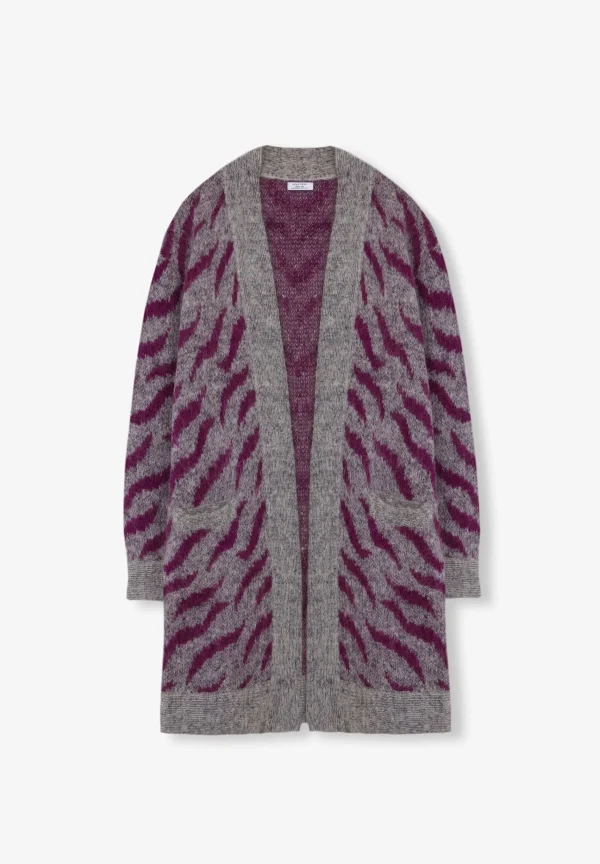 scalperscompany Cardigan Punto Animal-Mujer Punto