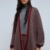 scalperscompany Cardigan Punto Lurex-Mujer Total Look