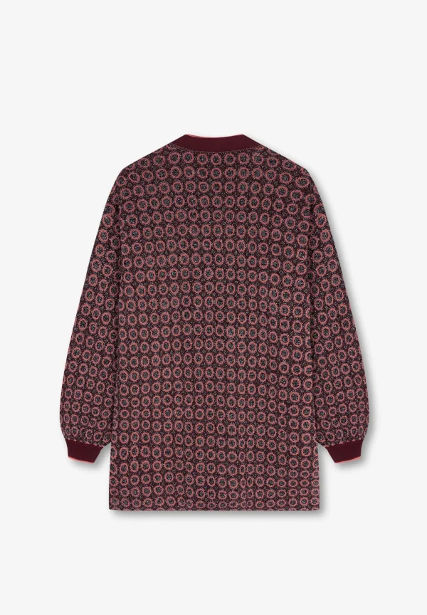 scalperscompany Cardigan Punto Lurex-Mujer Total Look