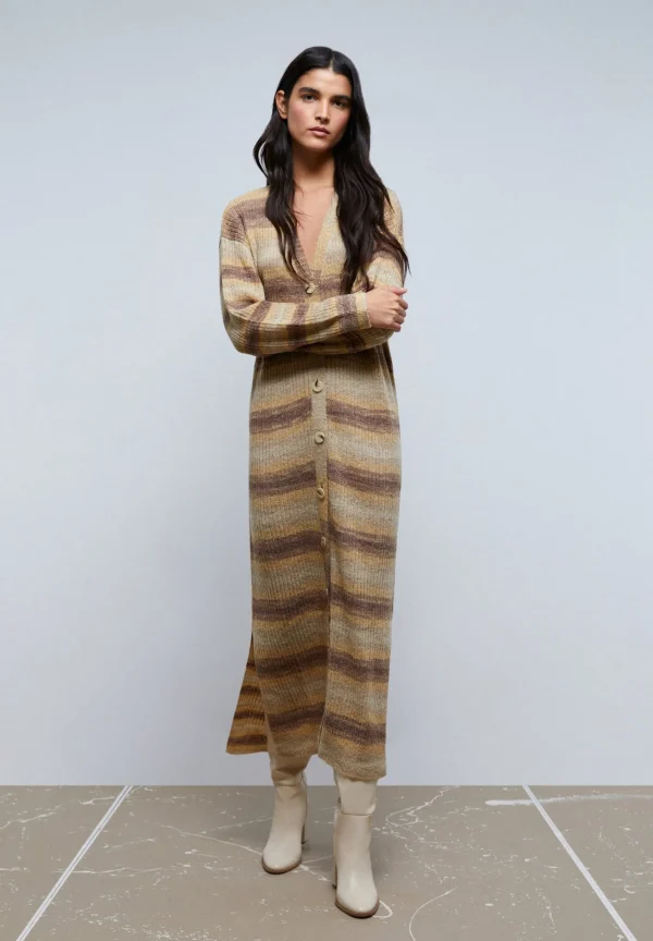 scalperscompany Cardigan Punto Rayas-Mujer Total Look