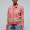scalperscompany Cardigan Rayas Detalle Botones-Mujer Punto