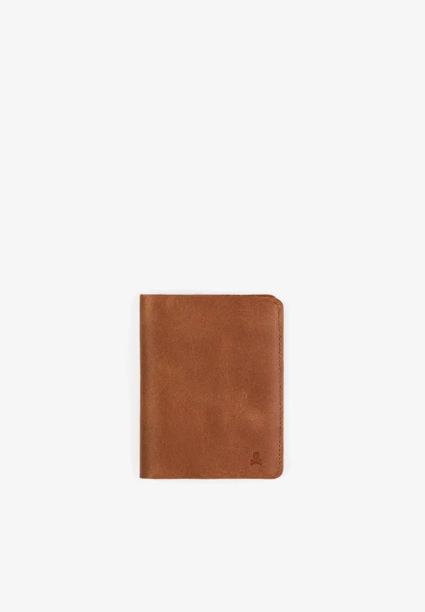 scalperscompany Cartera Piel Gastada-Hombre Carteras Y Tarjeteros