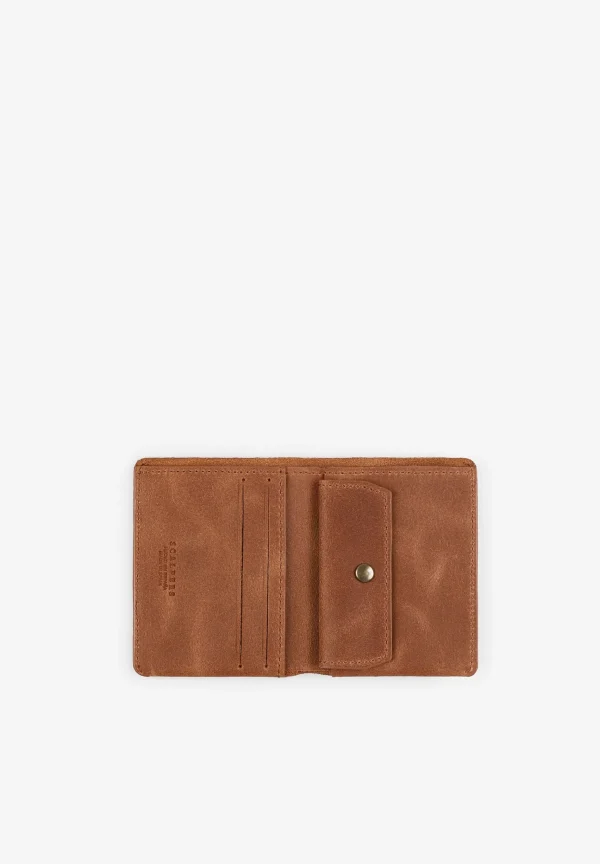 scalperscompany Cartera Piel Gastada-Hombre Carteras Y Tarjeteros