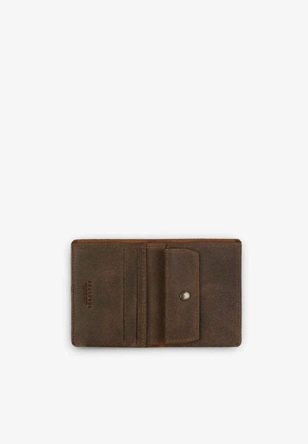 scalperscompany Cartera Piel Gastada-Hombre Carteras Y Tarjeteros