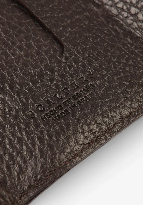 scalperscompany Cartera Piel Grabada-Hombre Carteras Y Tarjeteros