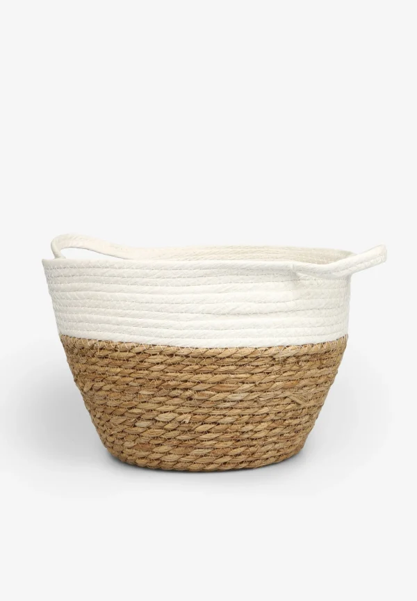scalperscompany Cesta Yute Bicolor-Home Almacenaje Y Utensilios