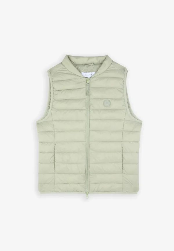 scalperscompany Chaleco Acolchado Calavera-Mujer Abrigos Y Chaquetas