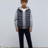 scalperscompany Chaleco Acolchado Calavera-Niños Abrigos Y Chaquetas