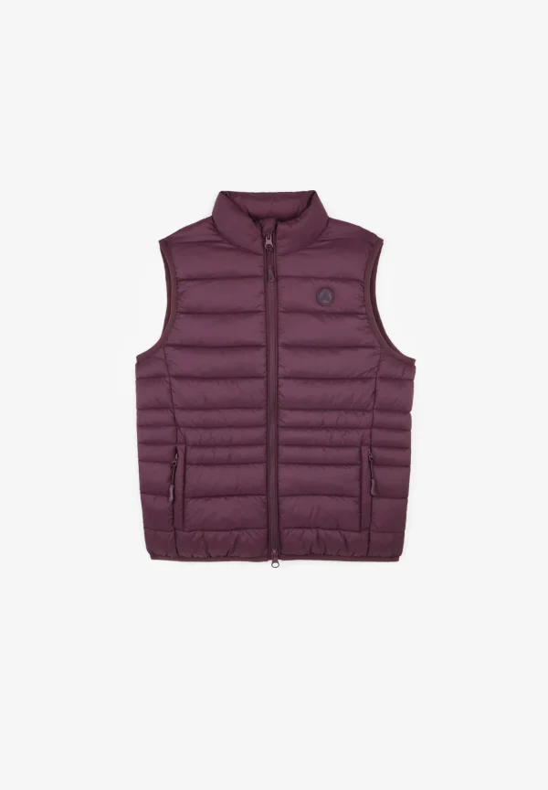 scalperscompany Chaleco Acolchado Calavera-Niños Abrigos Y Chaquetas