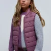 scalperscompany Chaleco Acolchado Calavera-Niños Abrigos Y Chaquetas