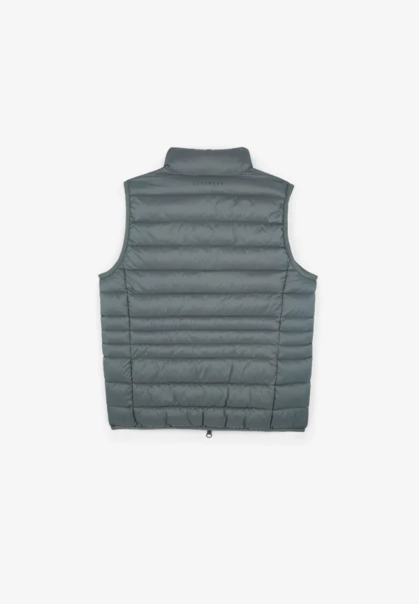 scalperscompany Chaleco Acolchado Calavera-Niños Abrigos Y Chaquetas