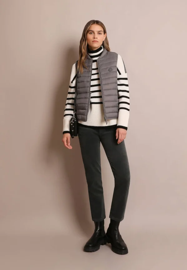 scalperscompany Chaleco Acolchado Calavera-Mujer Abrigos Y Chaquetas
