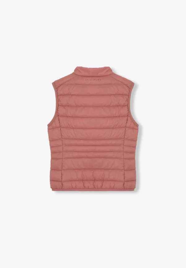 scalperscompany Chaleco Acolchado Calavera-Niños Abrigos Y Chaquetas