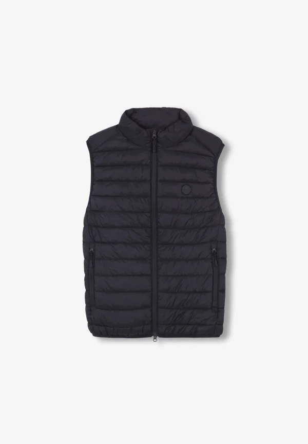 scalperscompany Chaleco Acolchado Calavera-Hombre Abrigos Y Chaquetas
