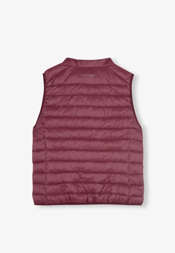 scalperscompany Chaleco Acolchado Calavera-Mujer Abrigos Y Chaquetas