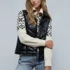 scalperscompany Chaleco Acolchado Cuello Subido-Mujer Abrigos Y Chaquetas