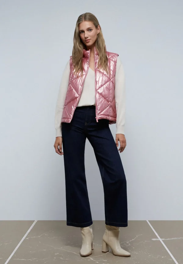 scalperscompany Chaleco Acolchado Cuello Subido-Mujer Abrigos Y Chaquetas