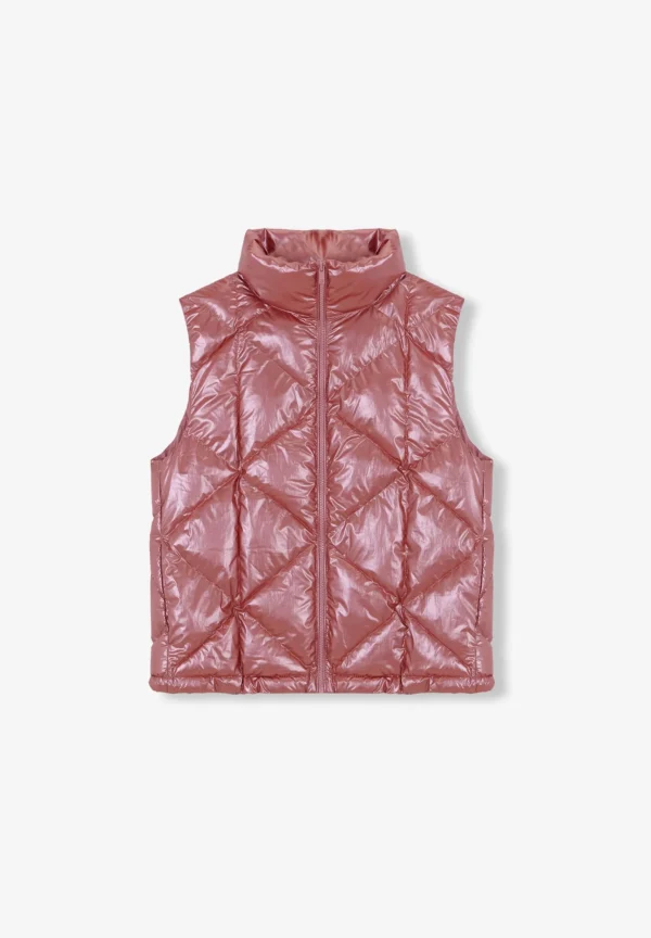 scalperscompany Chaleco Acolchado Cuello Subido-Mujer Abrigos Y Chaquetas