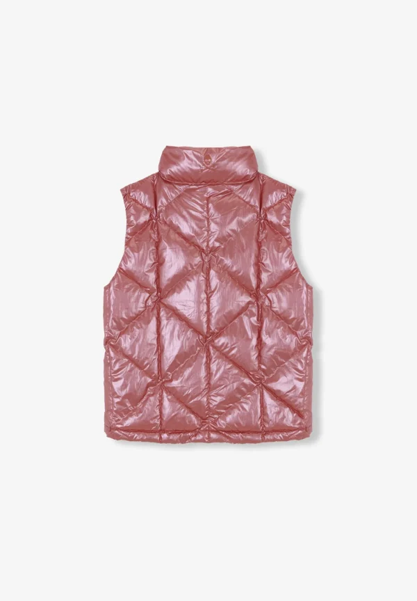 scalperscompany Chaleco Acolchado Cuello Subido-Mujer Abrigos Y Chaquetas