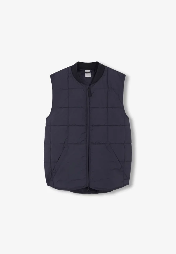 scalperscompany Chaleco Acolchado Detalle Cuello-Hombre Acolchados