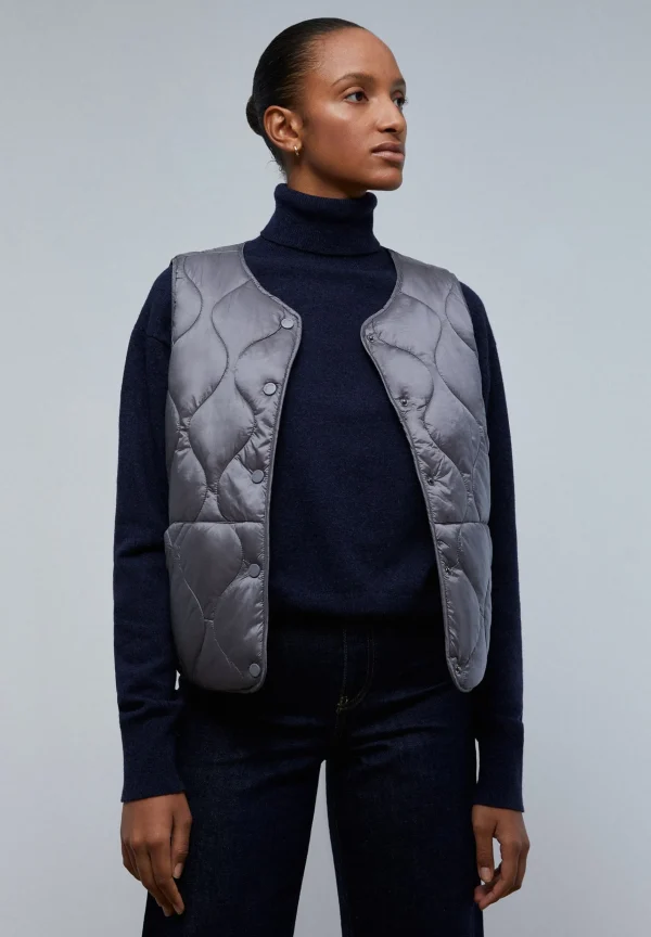 scalperscompany Chaleco Acolchado Ligero-Mujer Abrigos Y Chaquetas