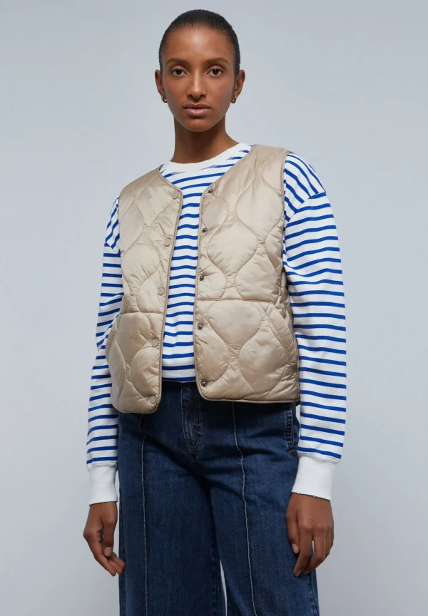 scalperscompany Chaleco Acolchado Ligero-Mujer Abrigos Y Chaquetas